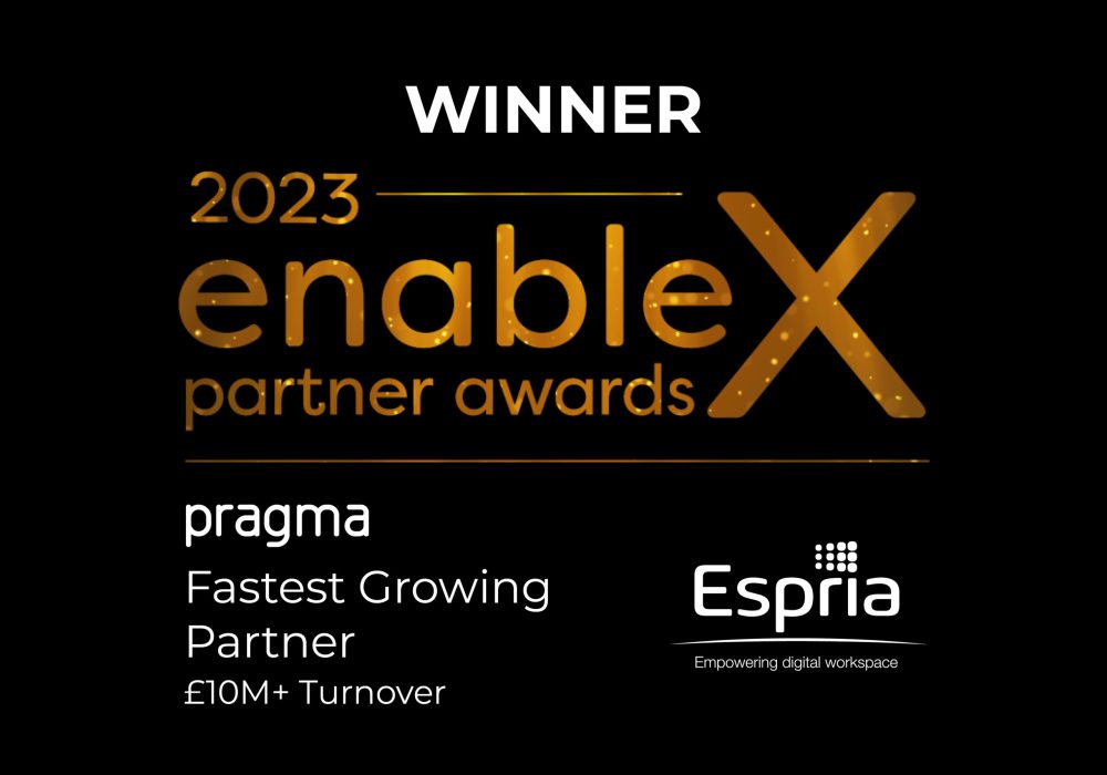 Fastest Growing Pragma Partner £10m+ - Winner